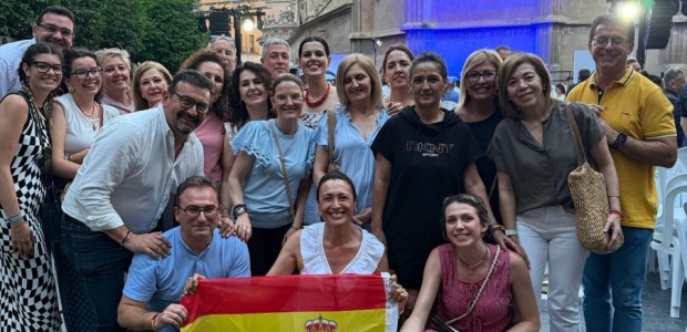 El PP de Cieza acompaña a Feijóo en Murcia en una jornada decisiva para el futuro de España