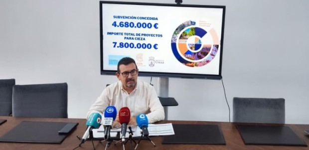 Cieza logra 4,68 millones de euros en subvenciones europeas gracias a la gestión del gobierno del Partido Popular