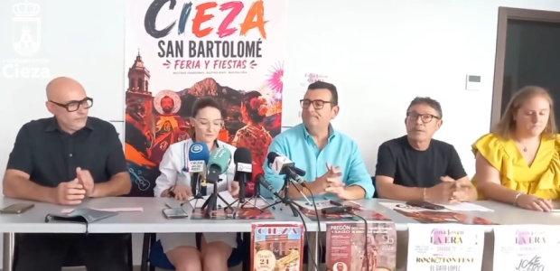 El Gobierno municipal presenta el programa de la Feria y Fiestas Patronales de San Bartolomé 2026